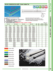 RCCN Color nylon cable tie