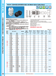 RCCN Metric cable connector AG