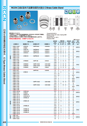 RCCN Half - claw metal cable waterproof connector C