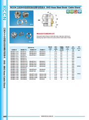 RCCN Steel wire layer metal cable connector SVD