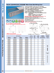 RCCN Environmental protection closed trunking VDRC