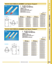 Inside the double-hole isolation column B-LED