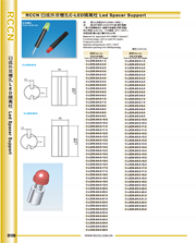 External double-slot isolation column C-LED