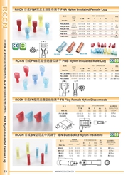 RCCN Nylon fully insulated female terminal PNA