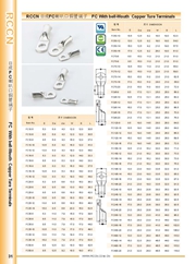 RCCN Bell mouth brass terminal FC