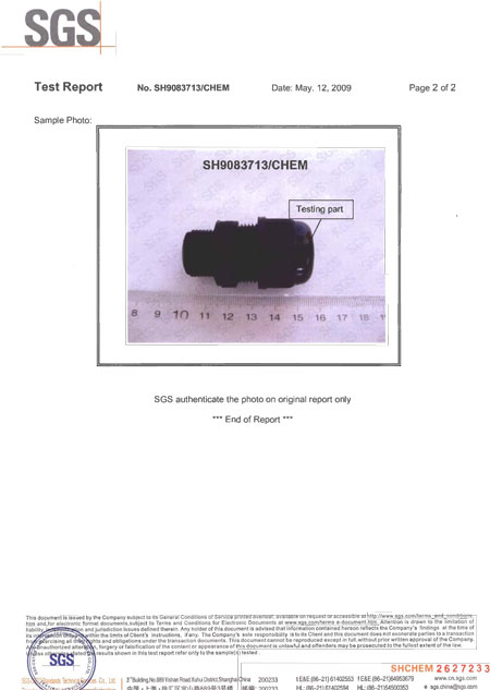 Rich formic acid  certificate