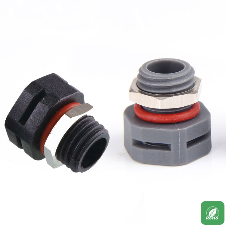 Plastic thread ventilation valve